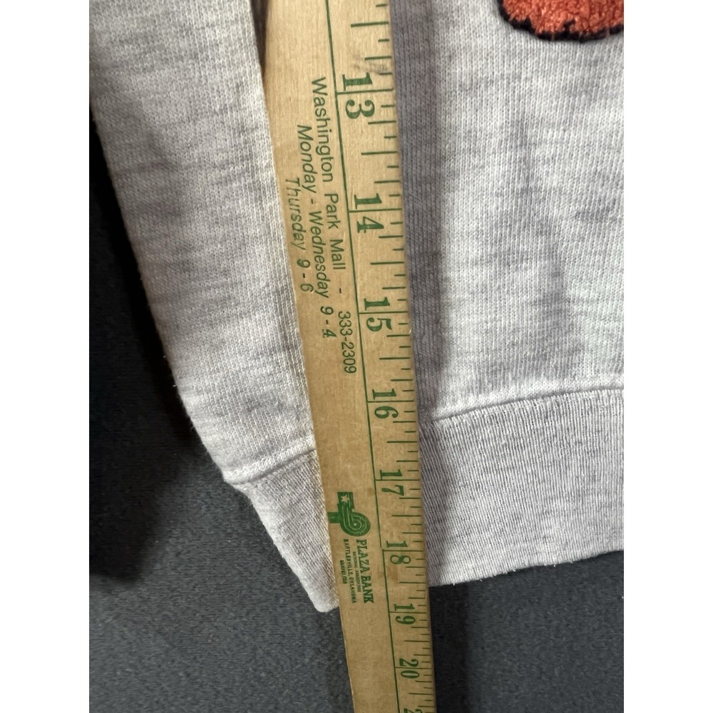 Lee Kids VTG Dinosaur Sweatshirt Gray Youth Small USA Embroidered See All Pics - Picture 7 of 11